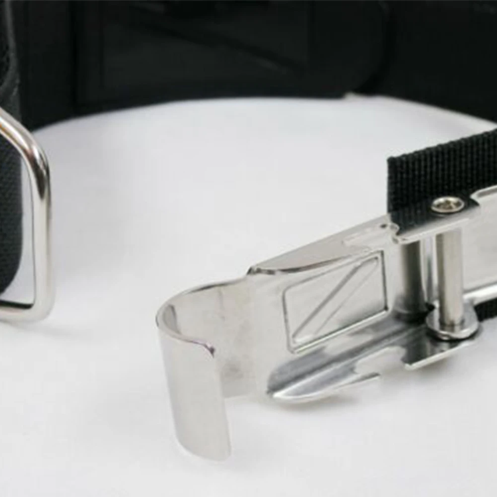 

Accessories Diving Tank Band Anti-Slip Pad Black Strap Cam Nylon+304 Stainless Steel Parts Quick Release Buckle