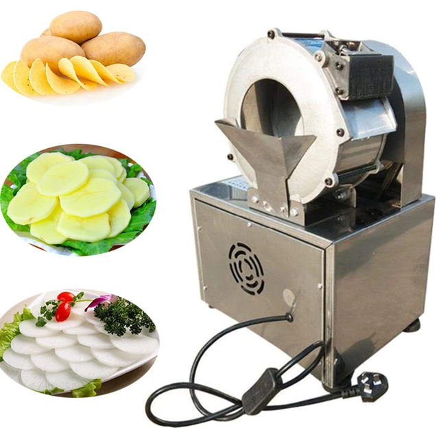 Vegetable Cutting Machine Electric Potato Cutter Onion Slicer Machine  Commercial Automatic Vegetable Cutter - AliExpress