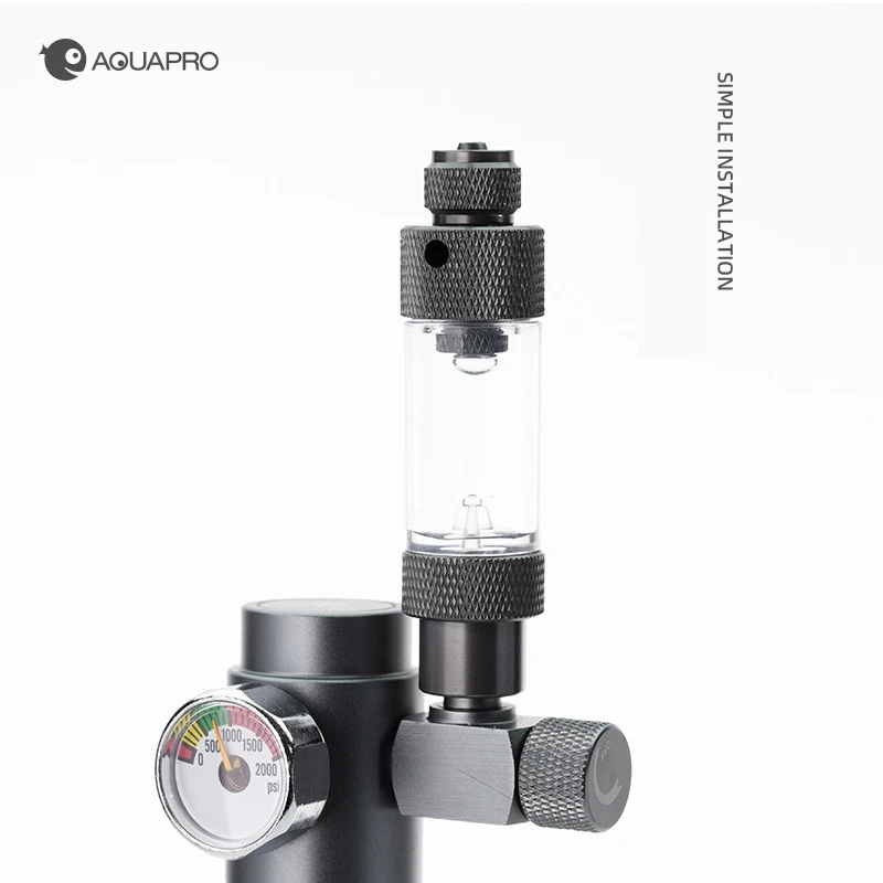AQUAPRO CO2 Smart Bubble Counter Carbon Dioxide Bubbler Aquarium Accessories Fishing Tank Aquatic Plant CO2 Check Valve Cylinder 5
