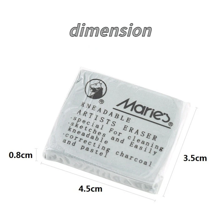 Professional art supplies deformable eraser professional sketch painting art plasticine no debris eraser