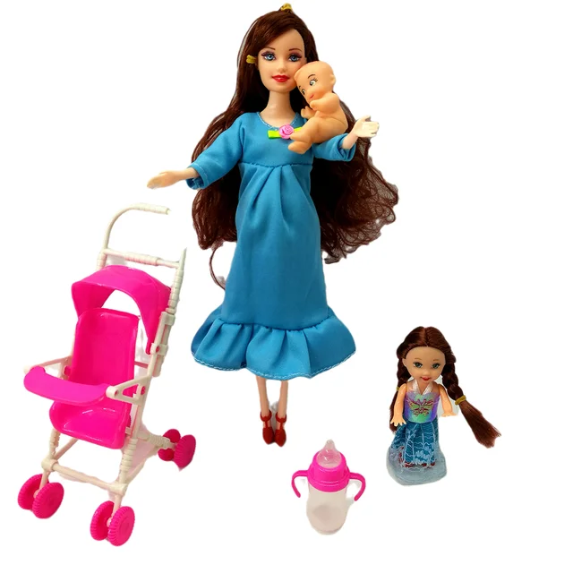 Baby Dolls Acessórios Set para Meninas, Moda, Handmade, Grávida Mãe,  Bonecas Barbie, Jogo, Dia de Natal, Presente de Aniversário - AliExpress