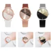 Clothing Accessories Light Luxury Geometric Stitching Style Ladies Watch Fashionable Simple Style Quartz Wristwatch Reloj Mujer 5