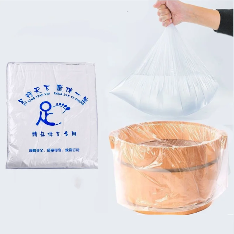 Eco-Friendly Disposable Foot Tub Liners - 90-Pack