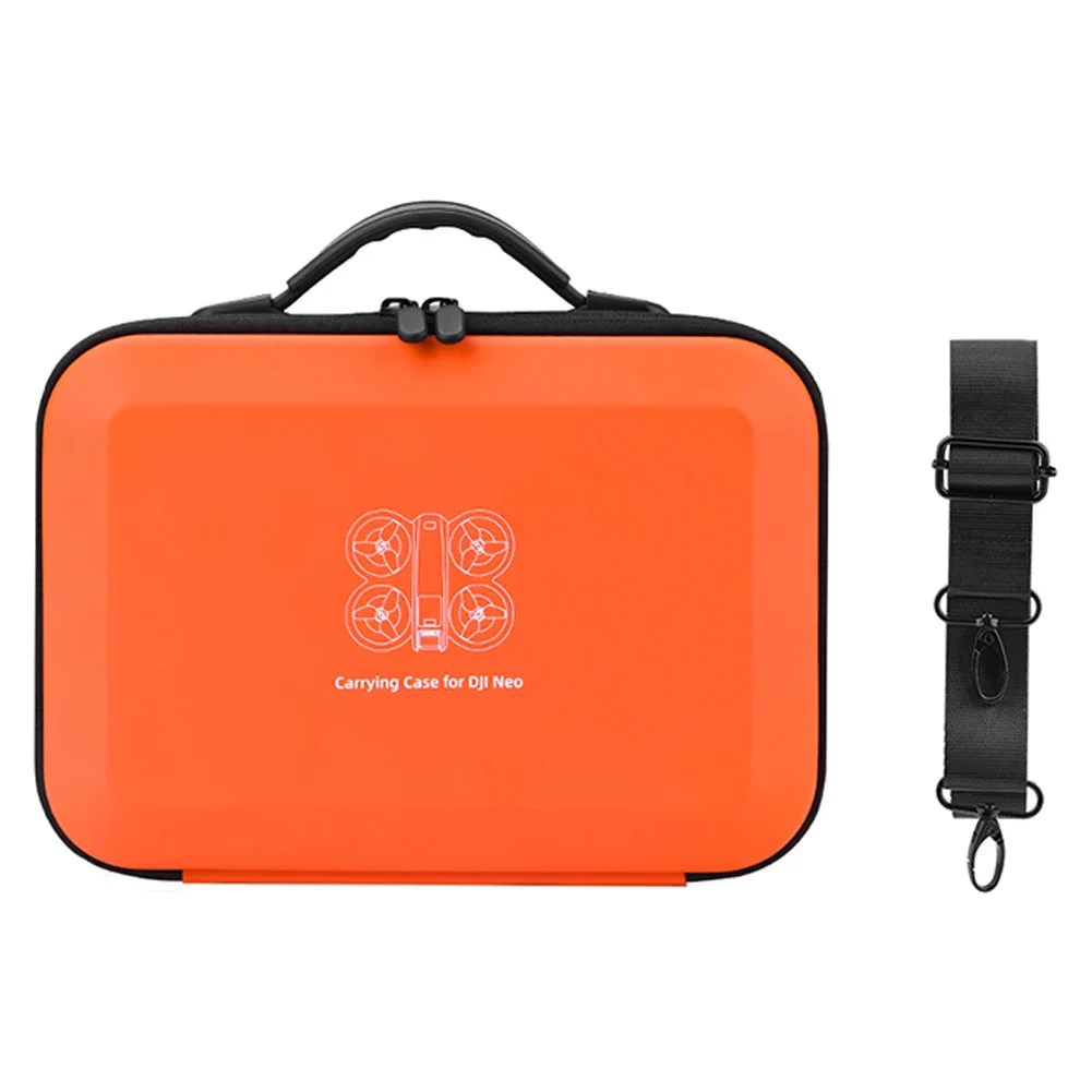 Portable Carrying Case Shockproof PU Travel Bag Waterproof Hard Shell Handbag for DJI NEO Drone Controller Accessories