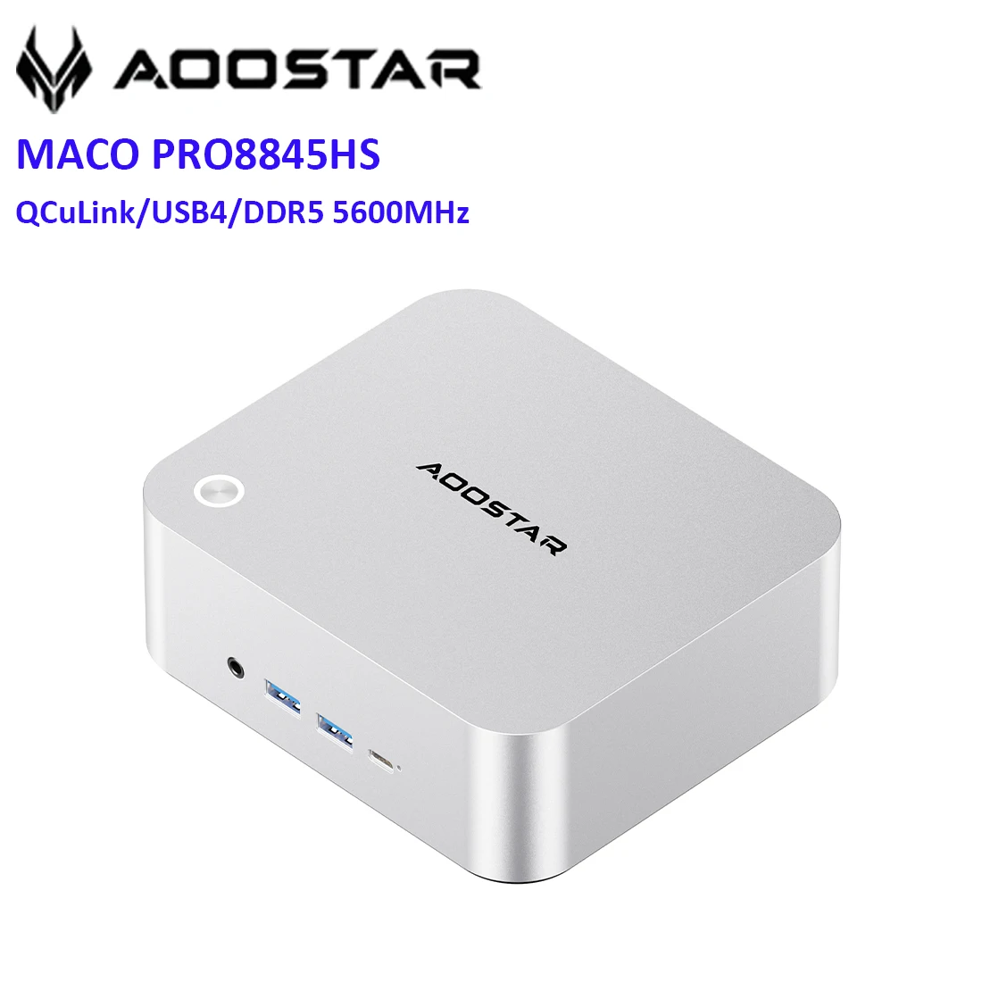 AOOSTAR MACO Mini PC AMD Ryzen™ 7 H 255/8845HS Dual WiFi6 BT5.2