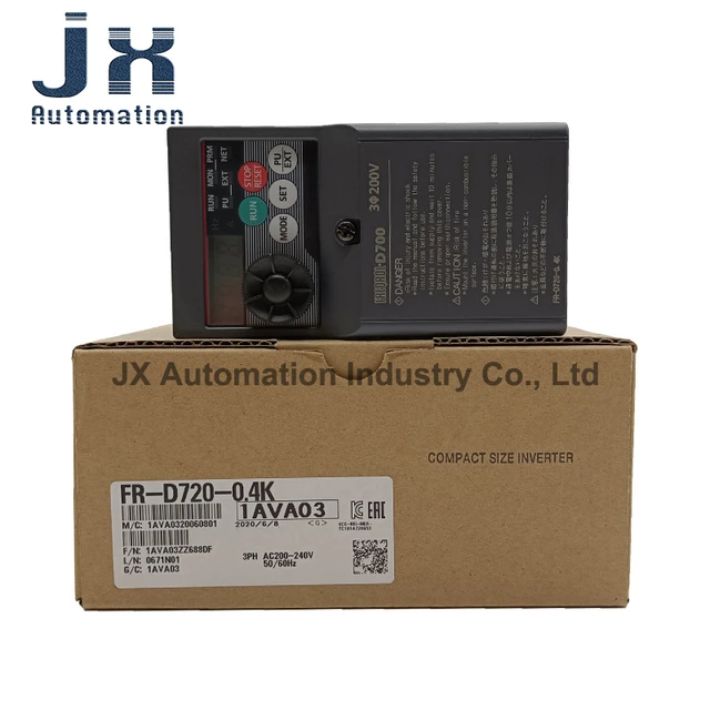 Original D700 Series 3PH 200V Inverter FR-D720-0.1K FR-D720-0.2K