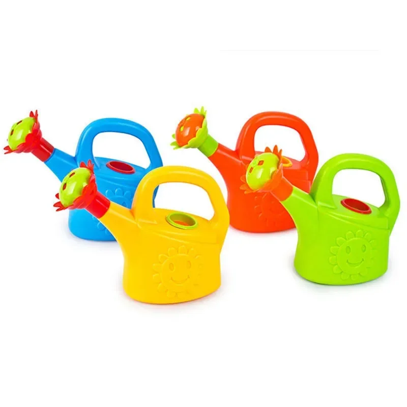 Sprinkler Watering Can Cute Cartoon Garden Kids Home Plastic Flowers Bottle Beach Spray Bath Toy Early Education watering can