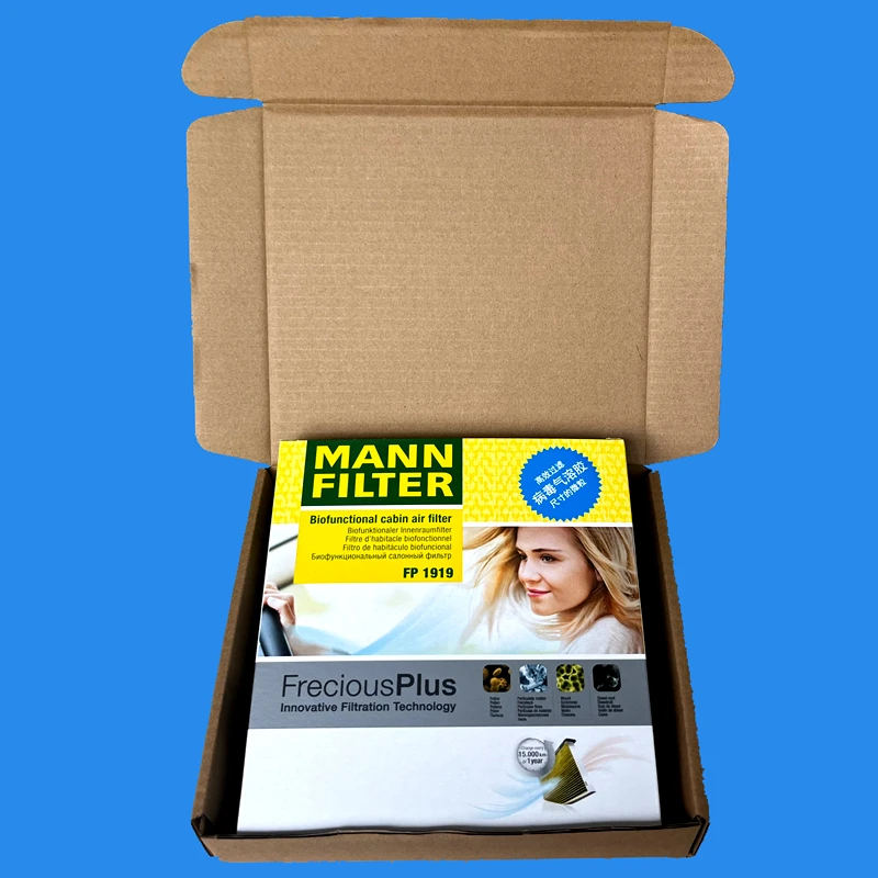 MANN FILTER FP1919 filtro de aire de cabina para TOYOTA Corolla Prado LEXUS CT ES GS GX LX NX 8713950060 87139-30040