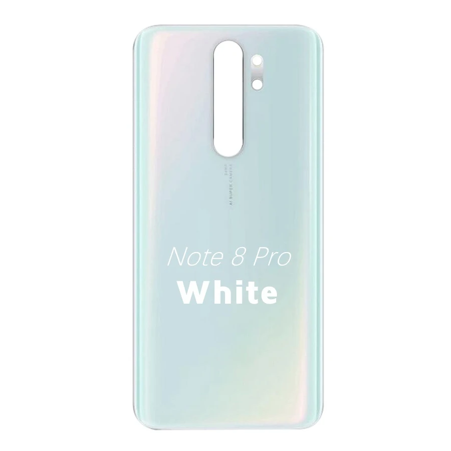 Back Cover for Xiaomi Redmi Note 8 Pro Back Battery Cover Glass Panel Note8 Rear Housing Door for Redmi Note 8 Battery Cover housing of mobile phone Housings & Frames