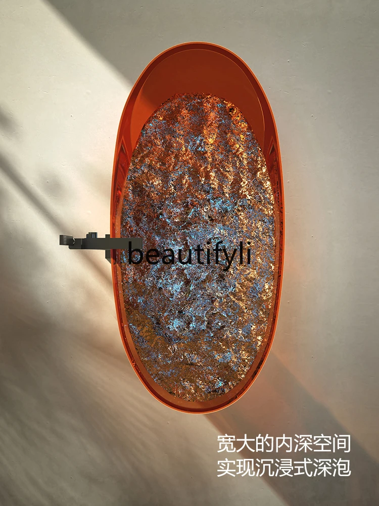 Household transparent resin Jacuzzi Smart bubble surfing Double Internet celebrity bath 3