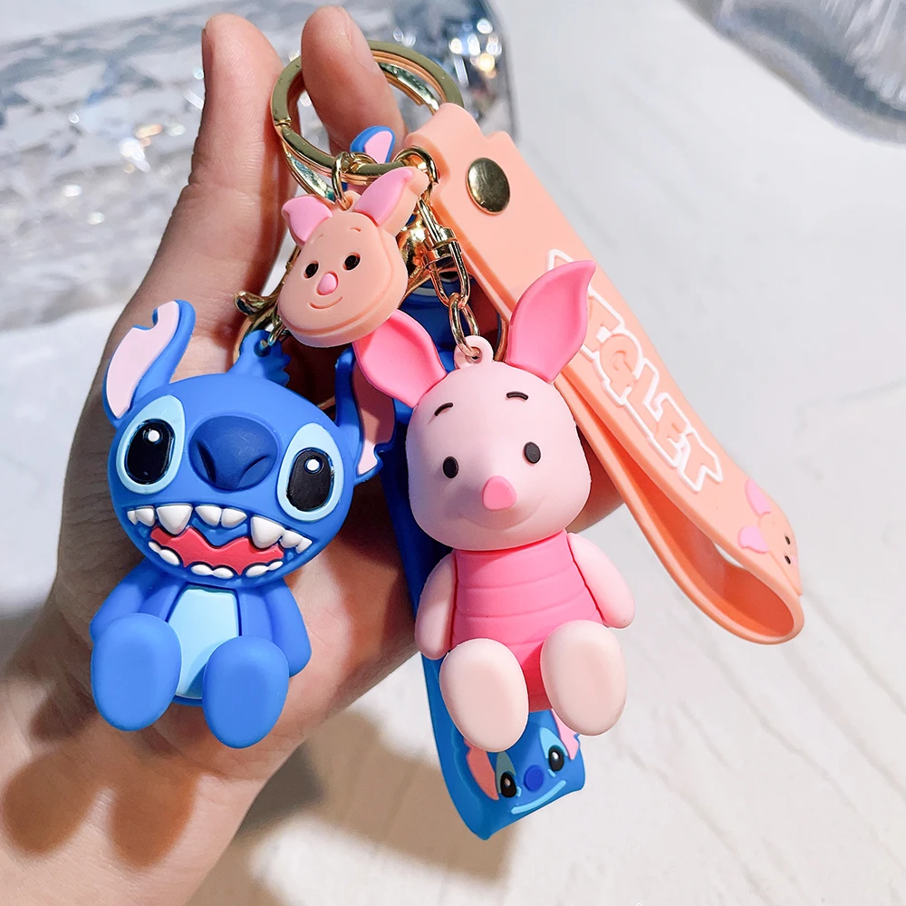 ディズニーかわいいドナルドダックシリコンキーホルダー漫画