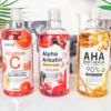 500ML Vitamin C AHA HYALURONIC& NICOTINAMIDE Face Serum Spots Eraser Corrector Whitening Moisturizing Lightening Body Cream