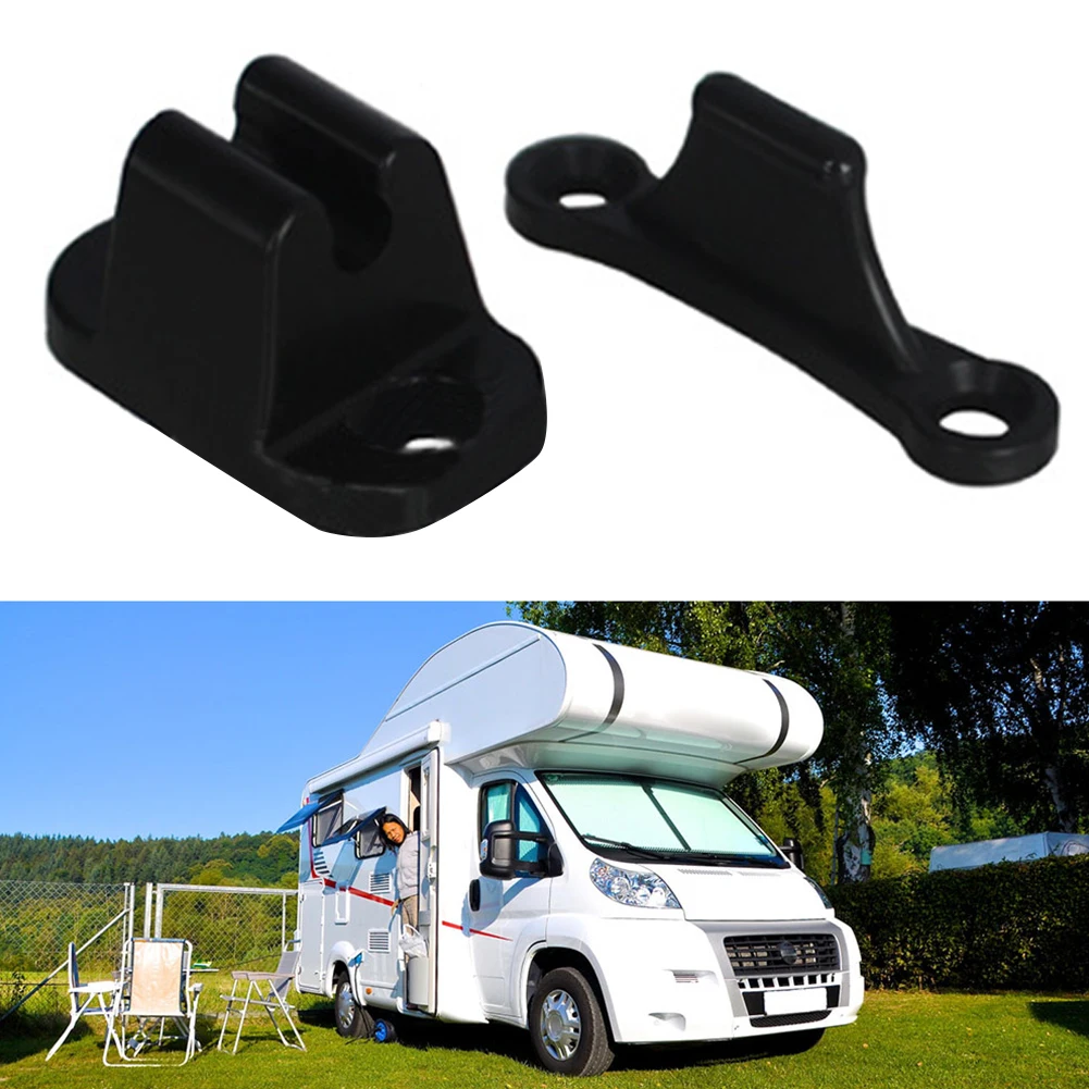 Camper Door Retainer Catch Caravan Motorhomes Boat RV Stopper Clip Clip Latch RV Motorhome Replacement Parts 1/2pcs rv door retainer kit magnetic door catch tailgate door holder