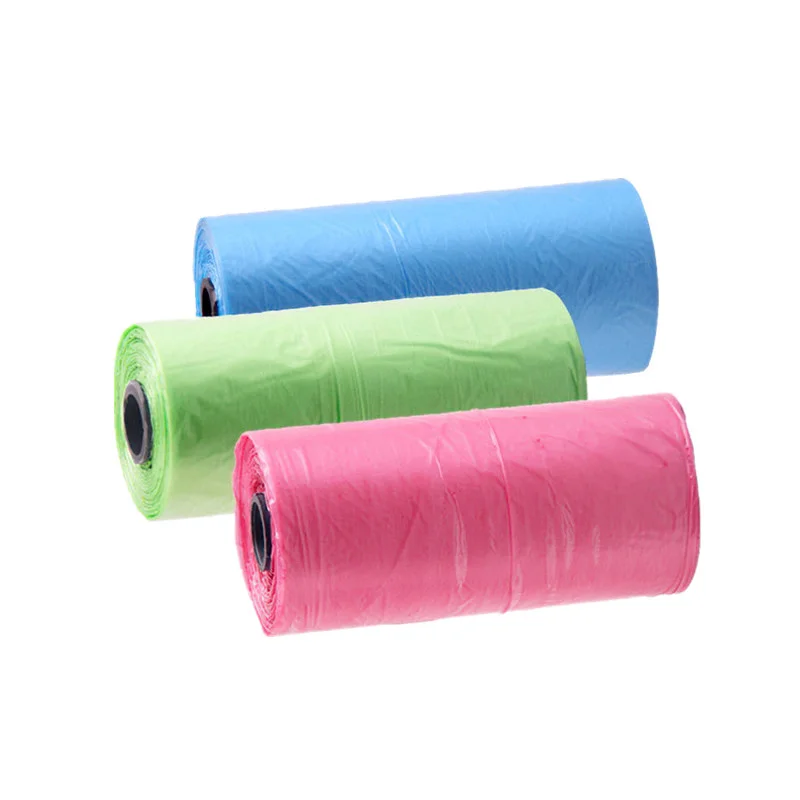 

1 Roll Diaper Garbage Bag for Baby Excrement Rubbish Bag Organize Pet Dogs Waste Bag 22x28cm Random Color Available