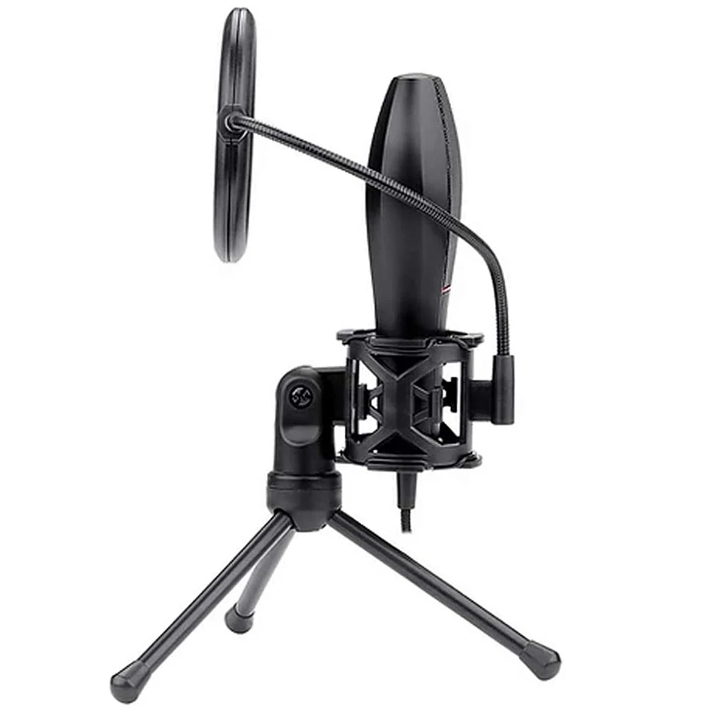 podcast microphone Redragon GM200 Quasar2 Omni USB Condenser Recording Microphone Tripod For PC Desktop Cardioid Studio Recording Vocals Voice Over karaoke microphone