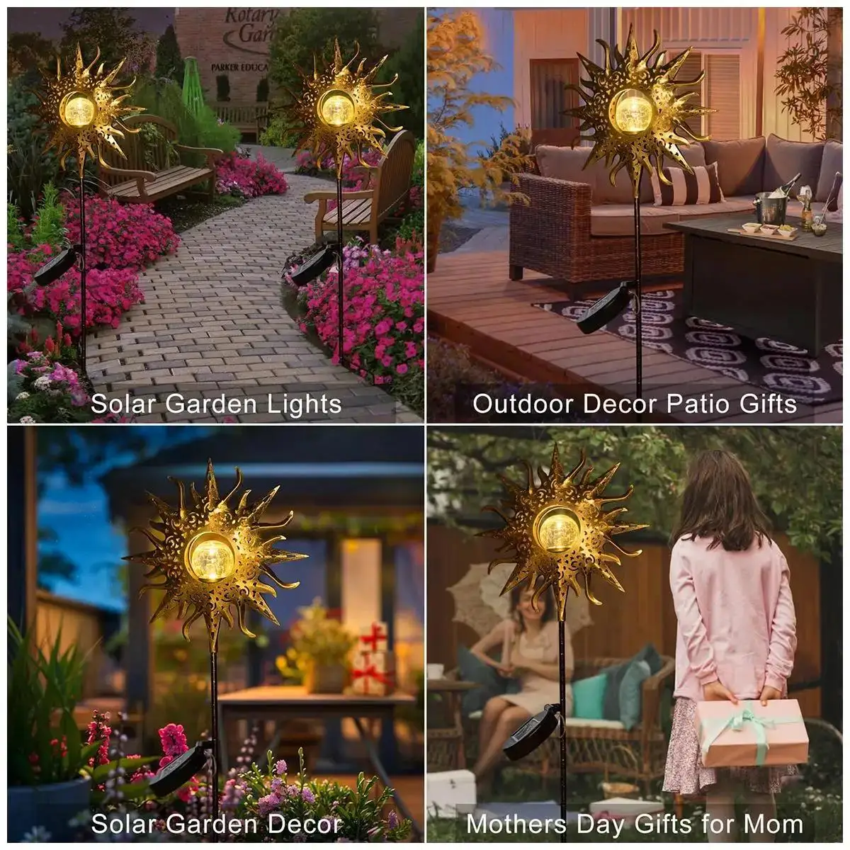 Solar Iron Outdoor Light 6