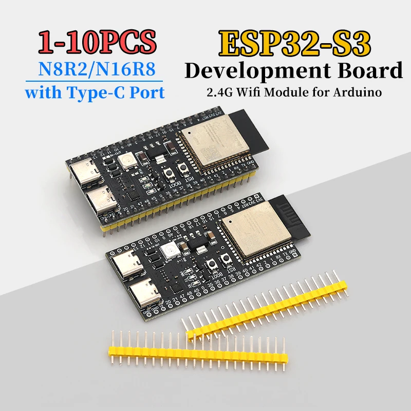 1-10PCS ESP32-S3 Development Board 2.4G Wifi Module for Arduino ESP IDF ...