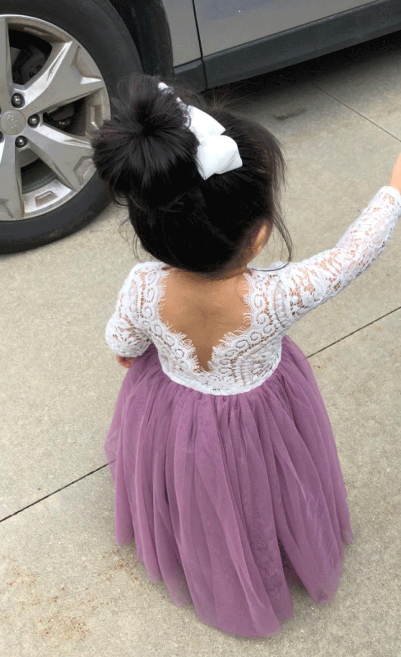 Plus Size Princess Party Lace Flower Girl Dress Baby Kids Summer Wedding Birthday Dresses Children Clothing 2 4 6 8 10 12 14- Scb848db689ad40be8370b5a4089b5ea1f