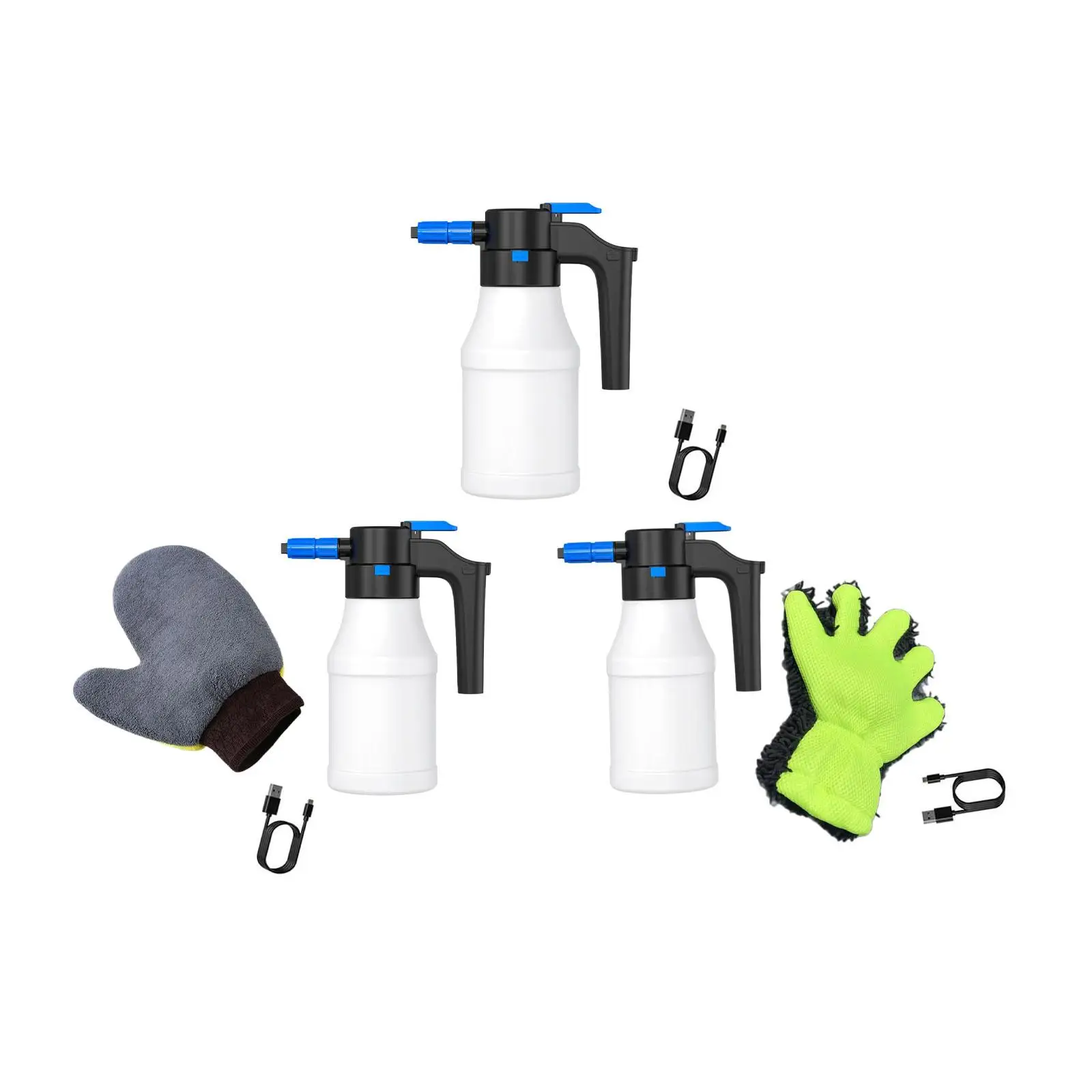 

Электрический автомобильный пенораспылитель 1,5 литров для садоводства, уборки дома, красоты автомобиля