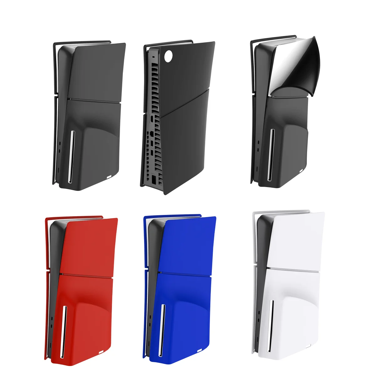 Cover In Silicone Premium Per Playstation 5 Slim Disc Edition Console Anti-Graffio Anti-Caduta Ps5 Cover Protettiva Per La Pelle Sottile