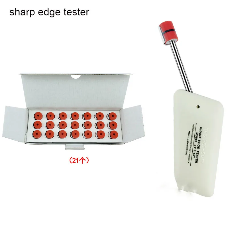 

Pressure Testing Caps Test Probe Tc-3 for Sharp Edge Tester Testing Meter Set-50 Ul1439 21 Pcs