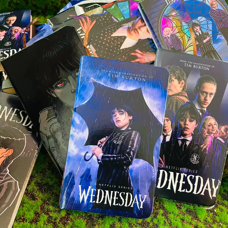 Wednesday Addams And Enid Notebook Tv Figure Notebooks Addams Notepad ...