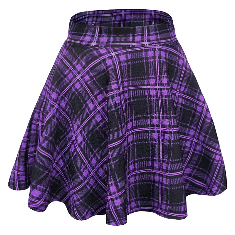 Women Pleated Dot Tennis Skirt with Pockets Shorts Athletic Skirts High Waisted Athletic Golf Skorts Workout Sports Skirts - Image 3