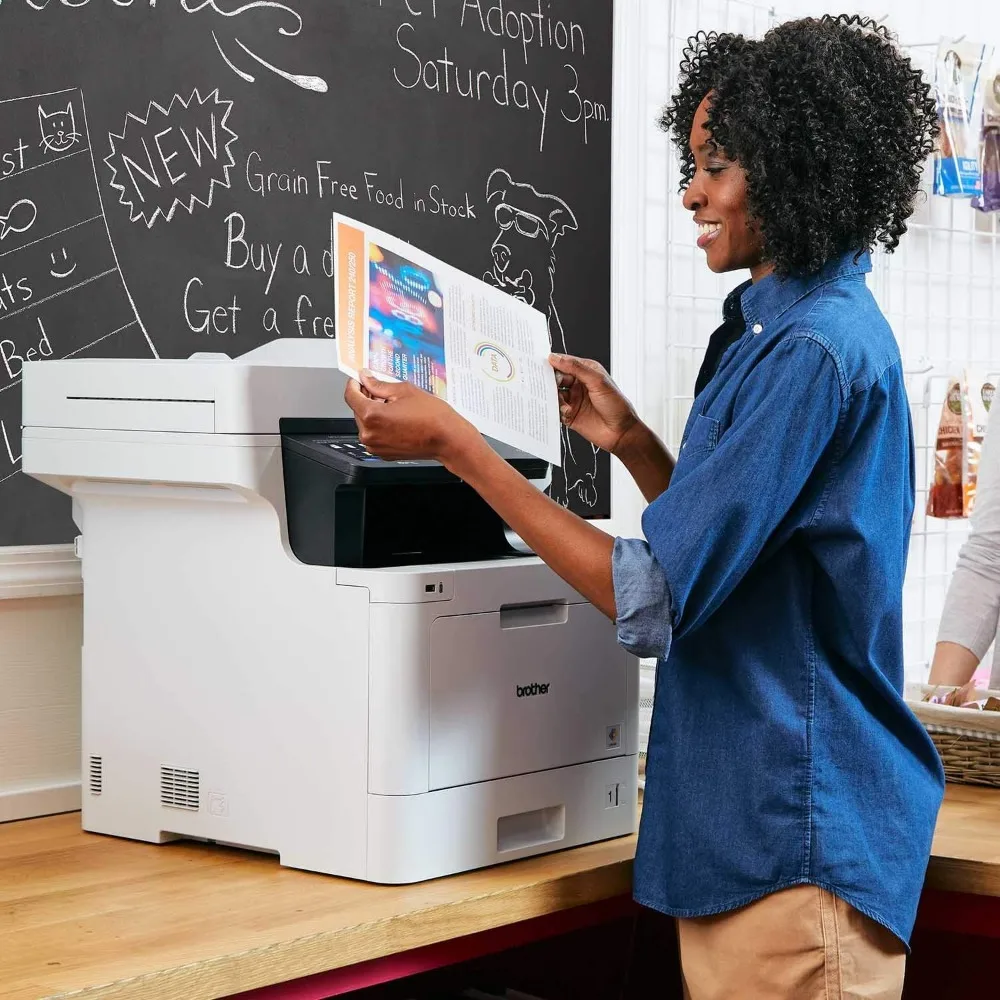 MFC-L8900CDW Business Color Laser All-in-One Printer, Dash Replenishment Ready