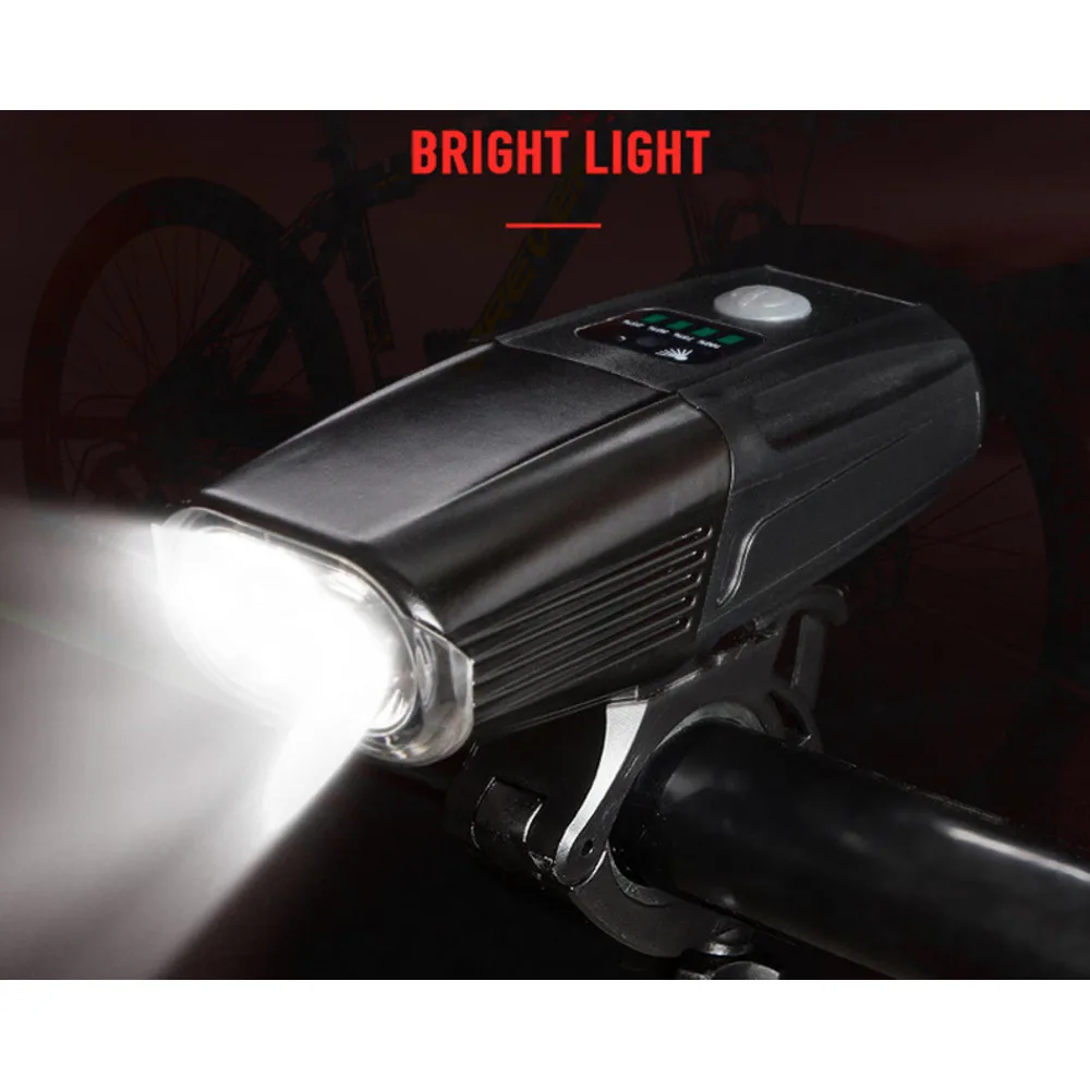 USB-Lade-Aluminiumlegierung-Fahrrad-Starklicht-Nachtscheinwerfer, Rücklichter, Mountain-Reitlichter, Fahrradzubehör_voghion.com