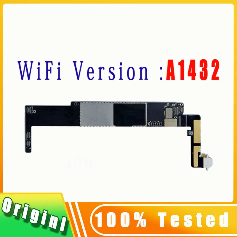 Iphone Motherboard Mobile Motherboard 100% Original NO iCloud A1432 A1489 A1599 A1538 For IPad mini 1 2 3 4 Motherboard A1395 A1416 A1458 For iPad 2 3 4 Logic Boards