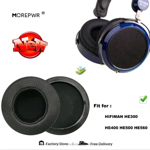 Сменные амбушюры для наушников HIFIMAN HE300 HE400 HE500 HE560, Кожаная подушка, бархатный чехол для наушников