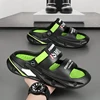 Fashion Men Outdoor Sandals Slippers Beach Comfortable Thick Sole Clogs Men Casual Shoes Garden Shoes Men Women Beach Sandals 2
