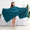 180x200cm Super thick Microfiber Bath Towels – Super Absorbent, Soft, Fast Drying and Oversized Bath Lines Multip Grey towel 2