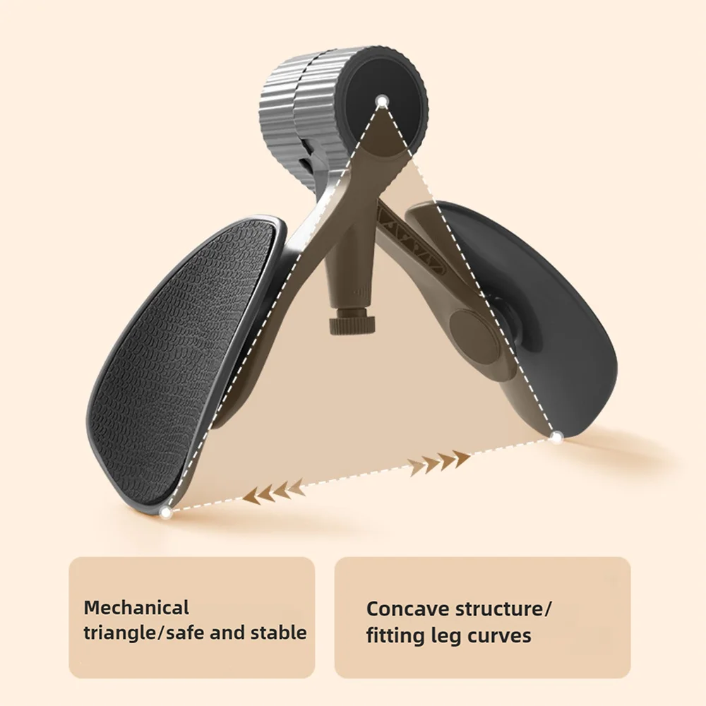 Trainer device placed on workout mat