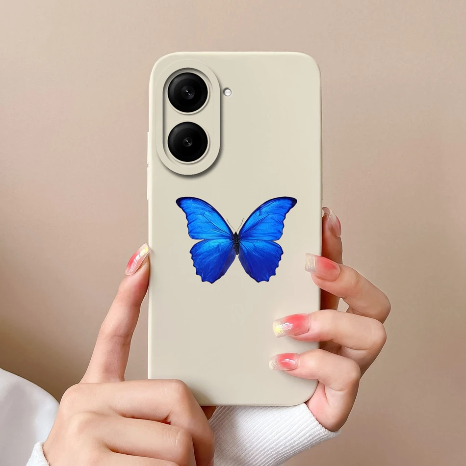Elegant Heart Soft Silicone Back Cover - Shockproof & High Quality