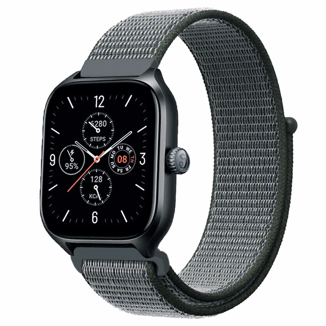 Nylon Loop Strap - 20mm/22mm Adjustable Smartwatch Band Bracelet