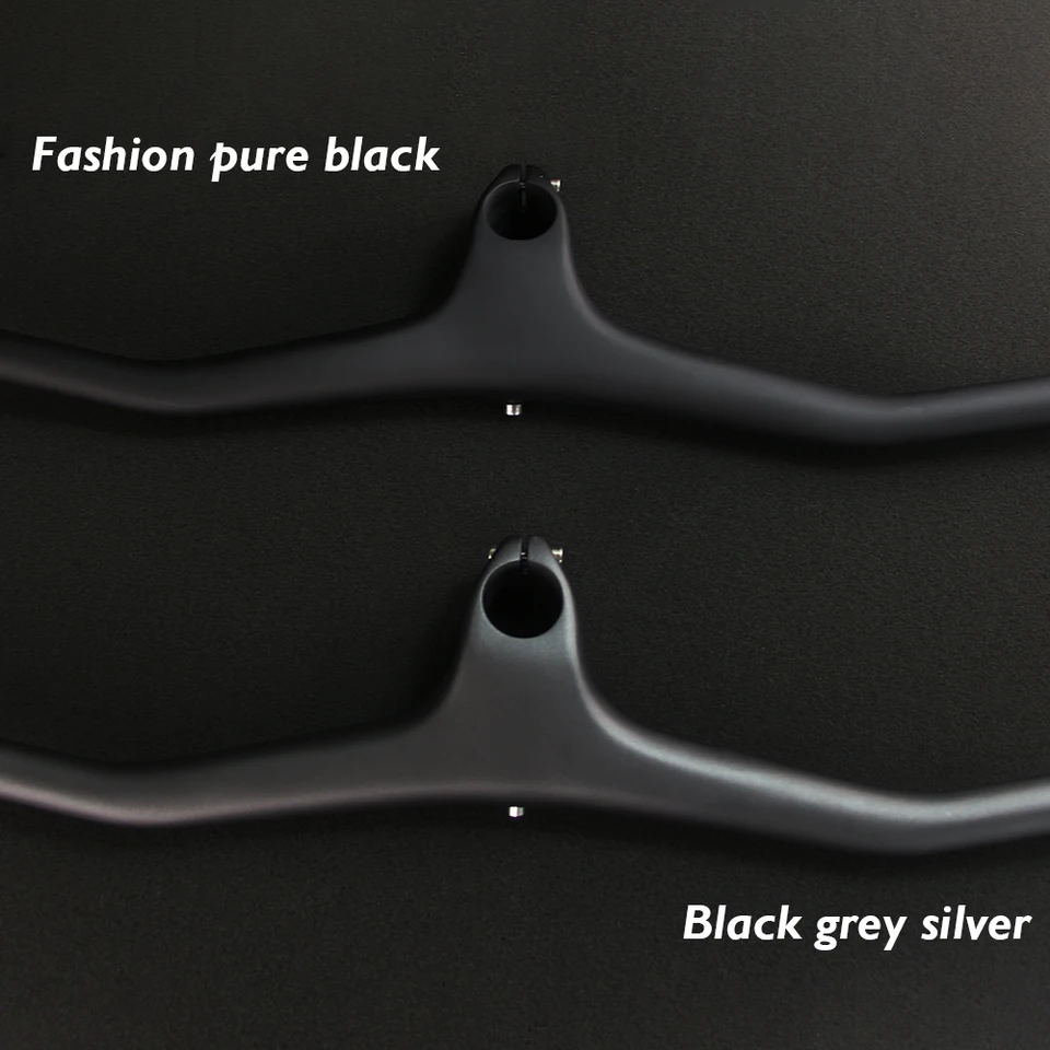 Guidon VTT Carbone Intégré 600-800mm Avec Support Ordinateur - Diamètre 31.8mm - Neuf