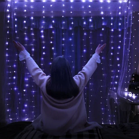 

String Light LED Birthday Party Decoration Kids Garland Valentines Day Wedding Decor Party Favor Gifts New Year 2022 Home Decor
