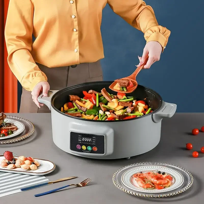 Electric Steamer Large Capacity Extra Large Electric Steamer Cooking Multifunctional Non-Stick Multi-Layer Steamer 4