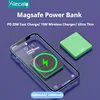 Xilecaly For Magsafe Power Bank 20W 10000mAh Wireless Magnetic Power Bank Ultra Thin Portable External Battery For iPhone 16 15 2