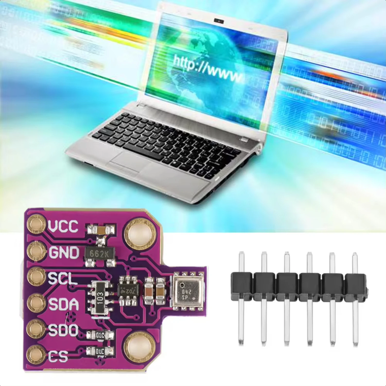 Pressure Sensor Board CJMCU-680 BME680 Temperature Humidity Sensor
