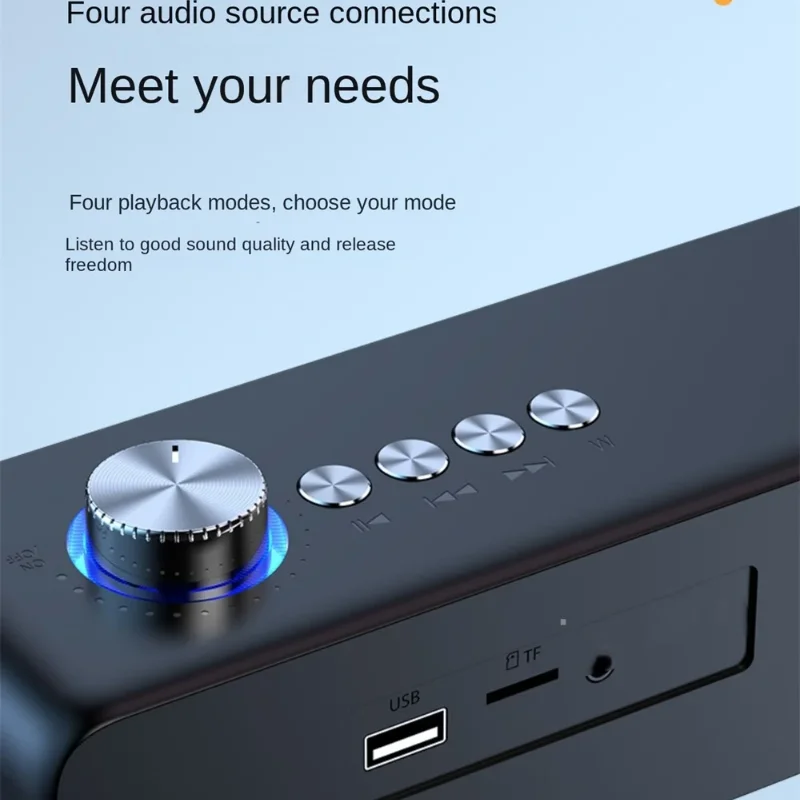 Home Theater System 4D Stereo Surround HIFI Desktop Soundbox Strip Portable Bluetooth Computer Speaker TV Echo Wall portable speaker bluetooth speaker audio speakers