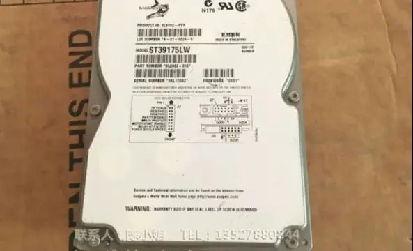 For ST39175LW 9G 7200RPM 80PIN 9 1GB SCSI 68pin hard drive