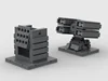 *Spaceship future war weapon module MOC* Avorion, 4PX,Dyson, X4, no man's sky DIY enlighten block bricks,Compatible 4