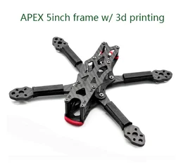 Carbon Fiber Quadcopter Frame for FPV Freestyle and Racing Drones, 5 - Inch and 7 - Inch Options (APEX 5inch Frame)
