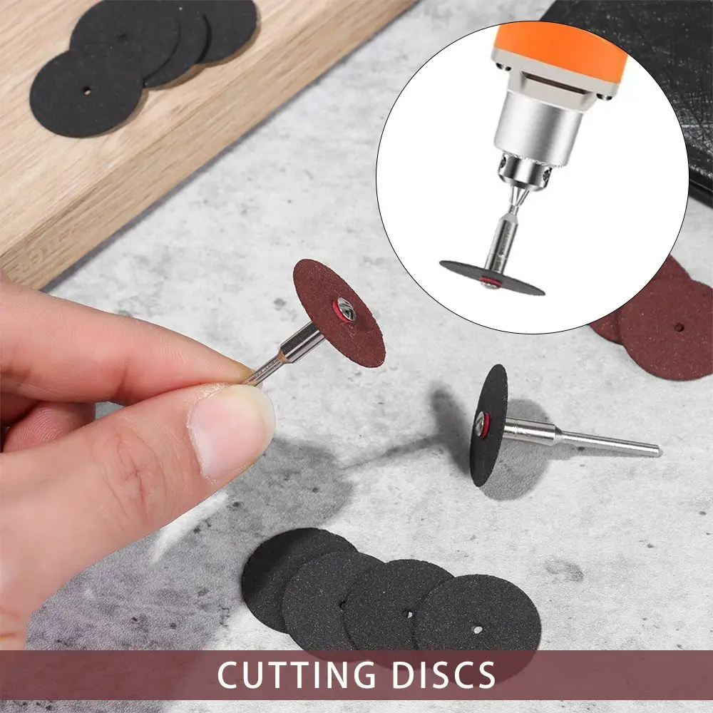 36pcs 25mm Accessories Sander Cut Off Grinding Wheels Rotary Blade Sheets Abrasive Disc Cutting Discs For Dremel