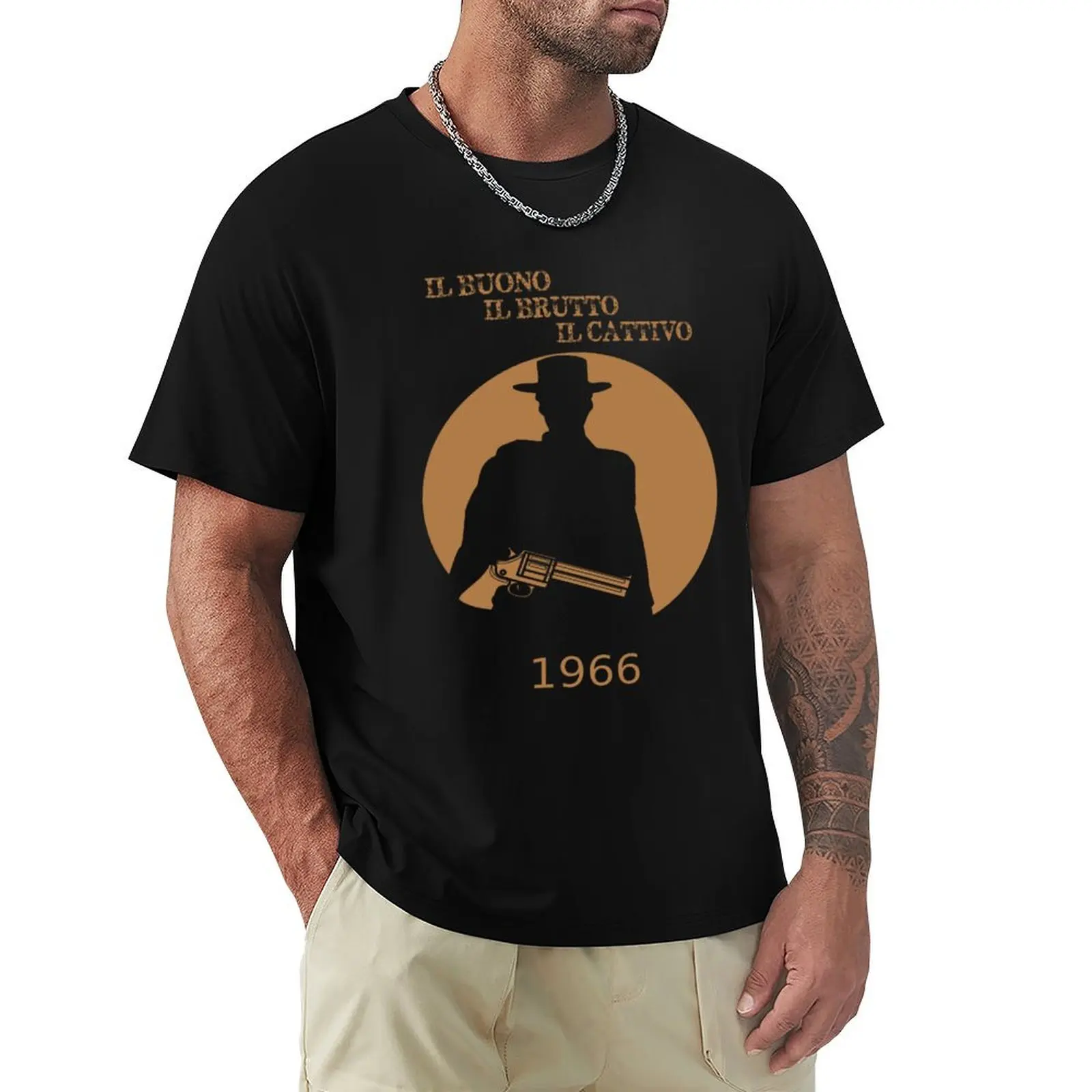 

The Good The Bad And The Ugly 1966 T-shirt shirts graphic tees Aesthetic clothing boys animal print graphics mens t shirts