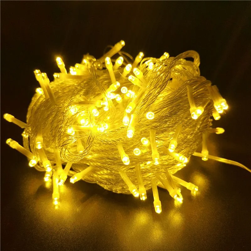 

10m 20m 30m 50m 100m Waterproof LED String Lights Fairy Lights Plug In Lights Christmas Party Decoration Twinkle Star Lamp Bead