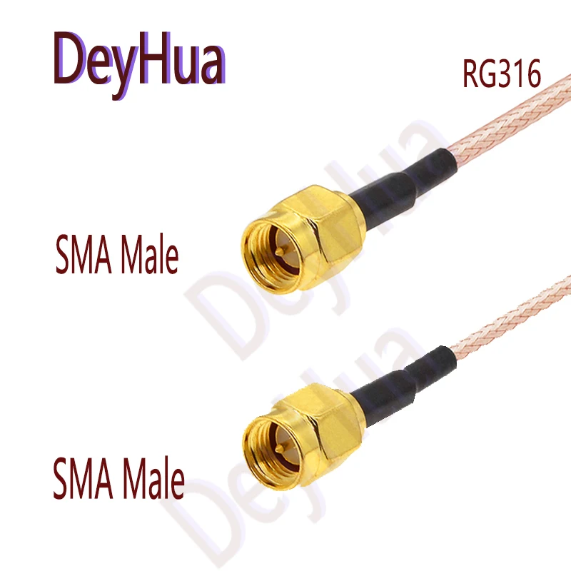 SMA Male to Female Antenna Extension Cable - RG316/RG174 Coaxial Cable Range (10cm-40cm) Description Image.This Product Can Be Found With The Tag Names Computer Cables Connecting, Computer Peripherals, Connection cable antenna, PC Hardware Cables Adapters