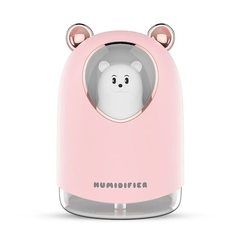 

Portable Air Humidifier Aroma Oil Humidificador for Home Car USB Cool Mist Sprayer with Colorful Soft Night Light Purifier